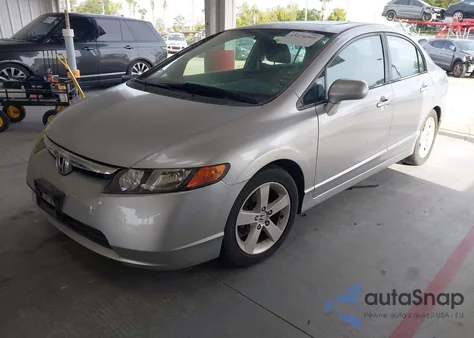 2006 Honda Civic Ex из США, поврежденный, VIN 2HGFA168X6H507701